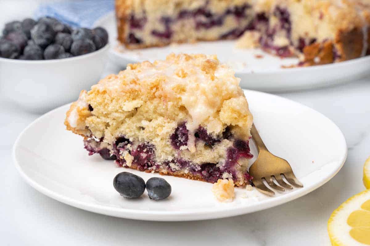 Blueberry Coffee Cake | Chef Dennis