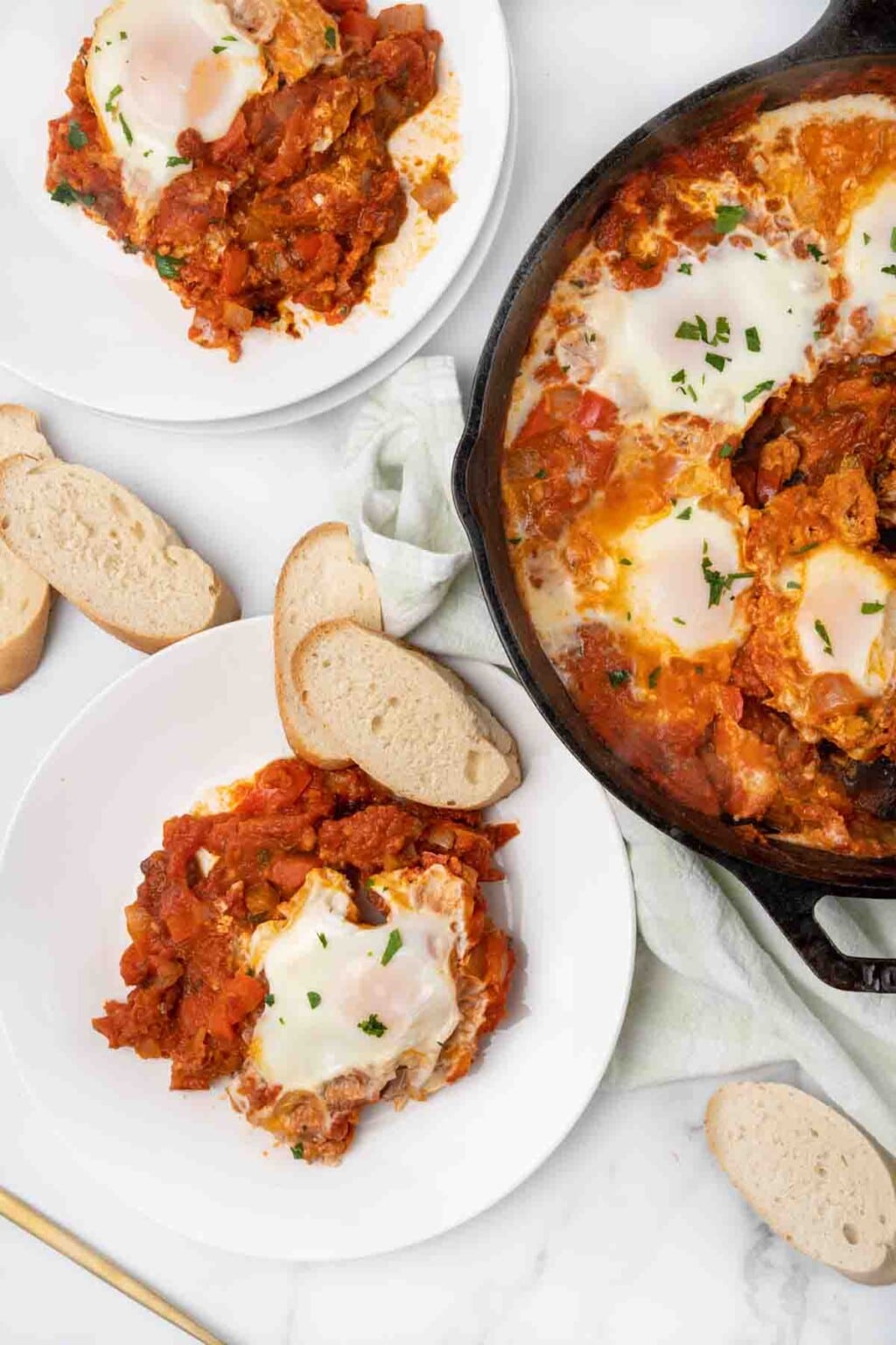 Eggs in Purgatory {Shakshuka} Chef Dennis