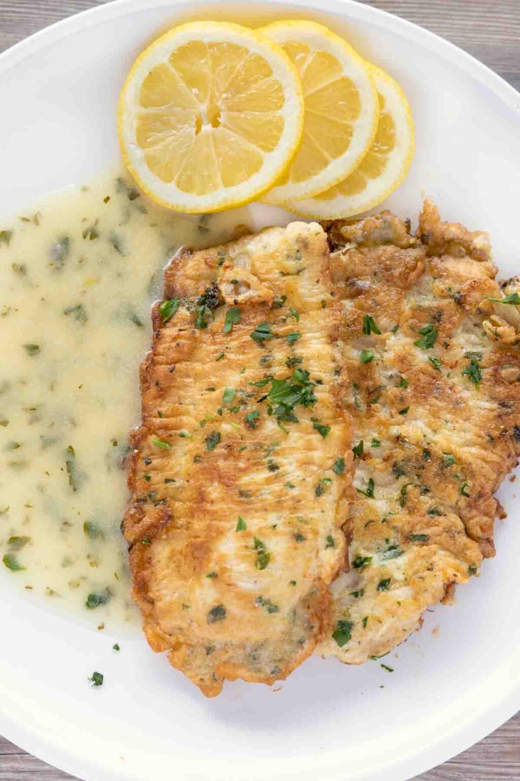 Easy Flounder Francaise Recipe | Chef Dennis