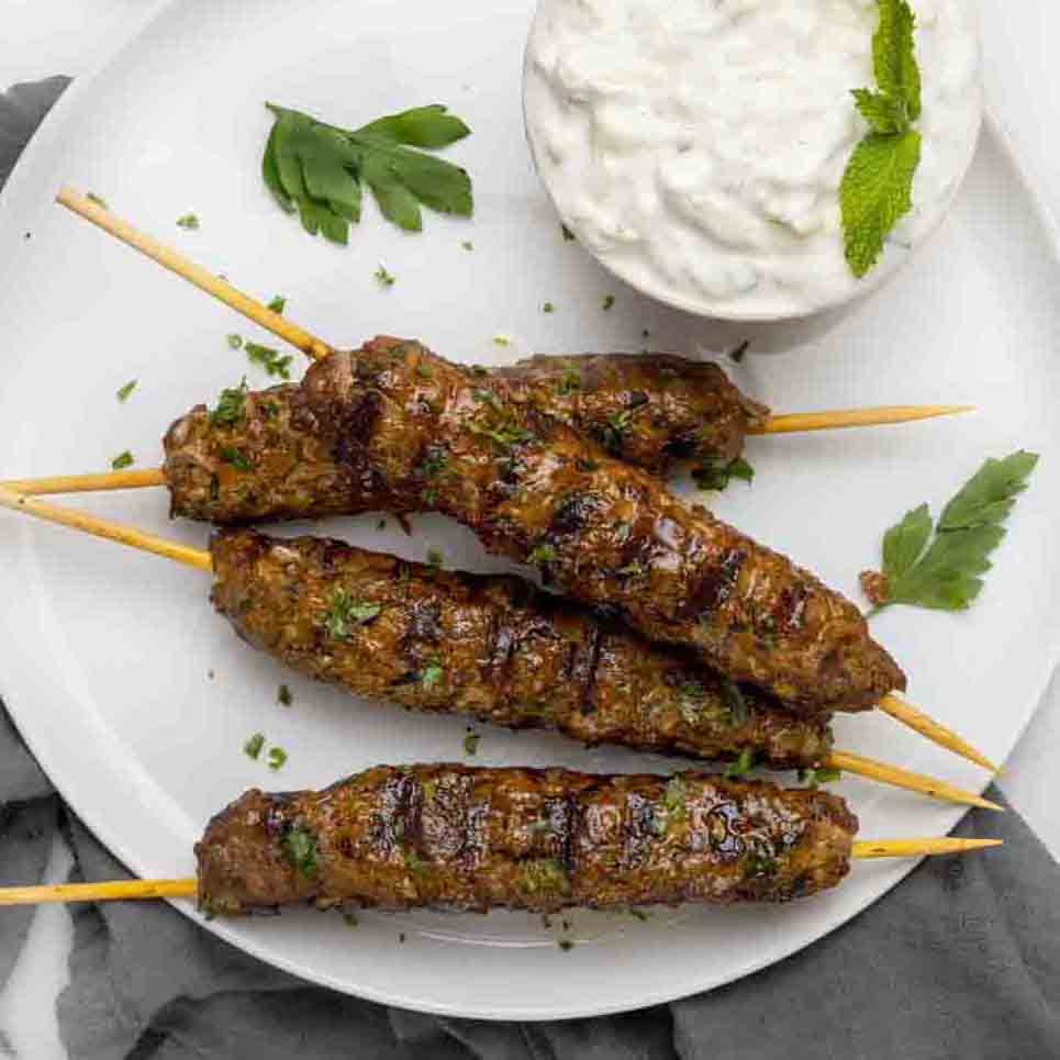 Ground beef kebab hotsell