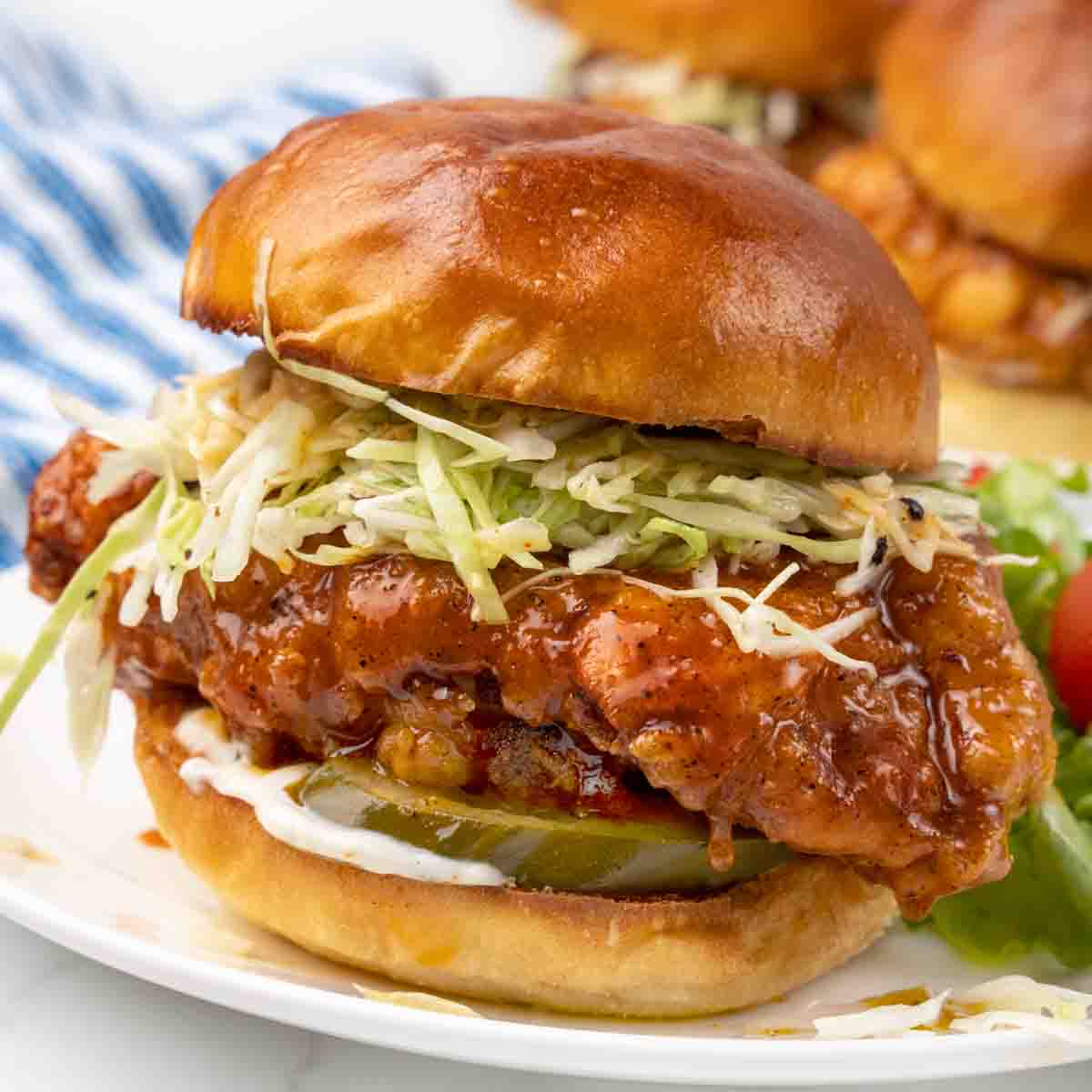 Nashville Hot Chicken Sandwich | Chef Dennis