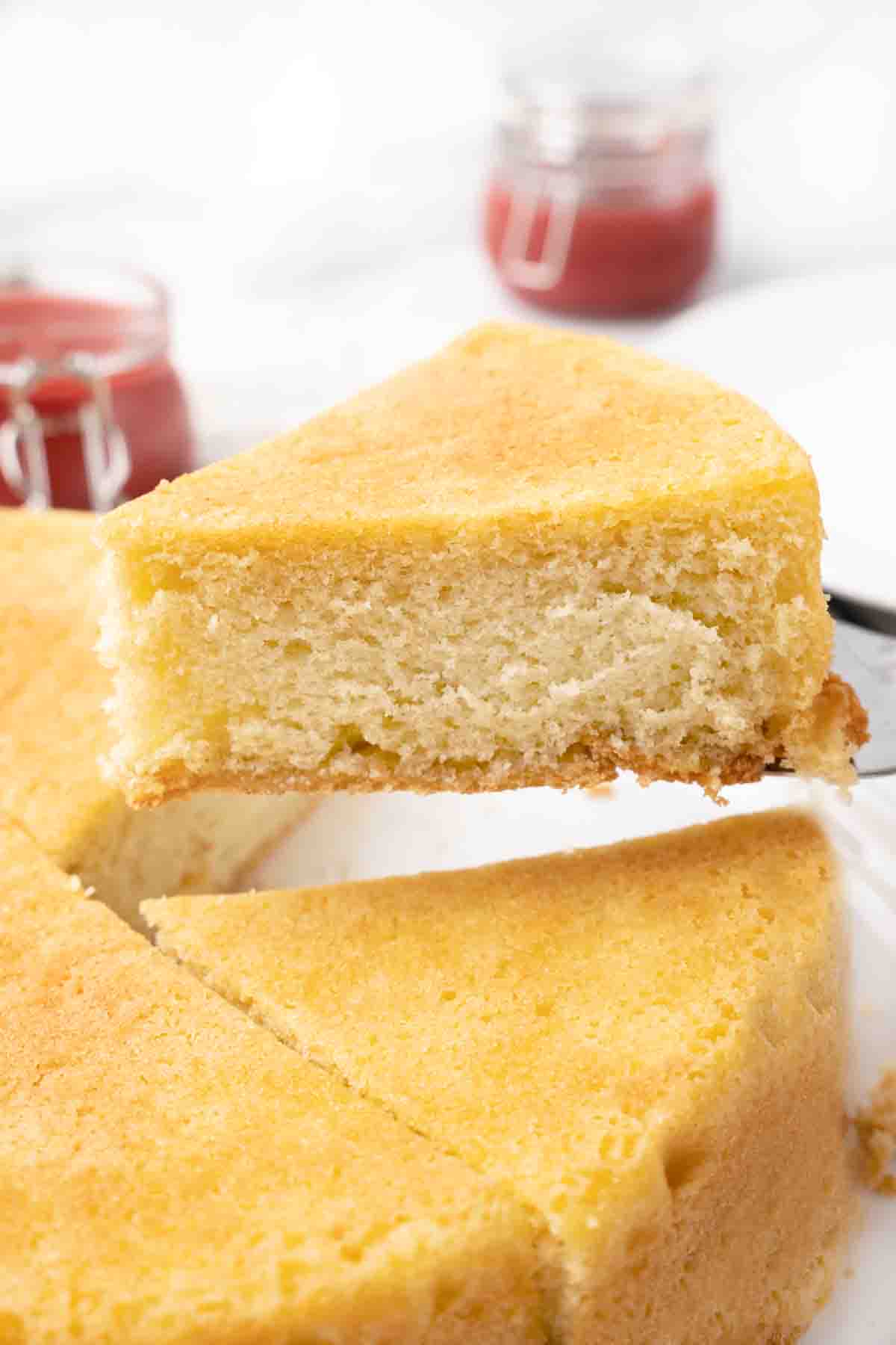 The Best Moist Sponge Cake Recipe - Spatula Desserts
