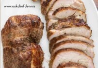 Pinterest image for smoked turkey breast.