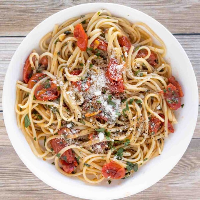 Tomato Basil Pasta (15 minute pasta) | Chef Dennis