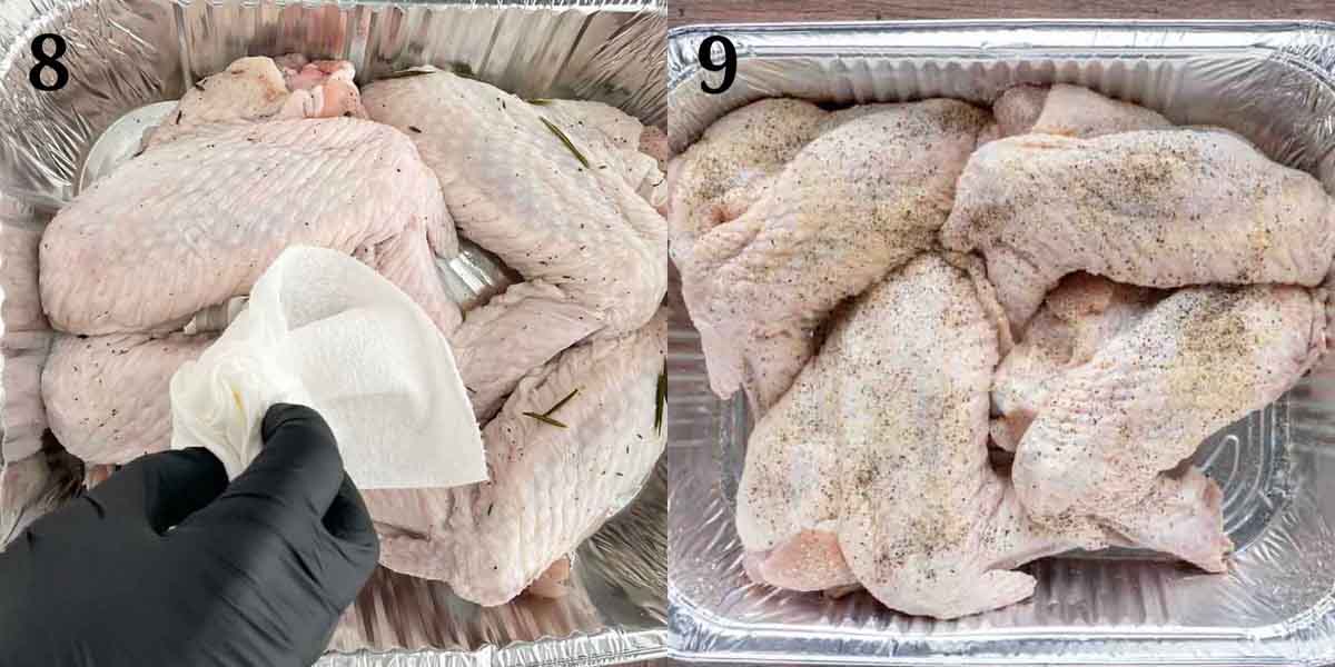 Crispy Smoked Turkey Wings - Burrata and Bubbles
