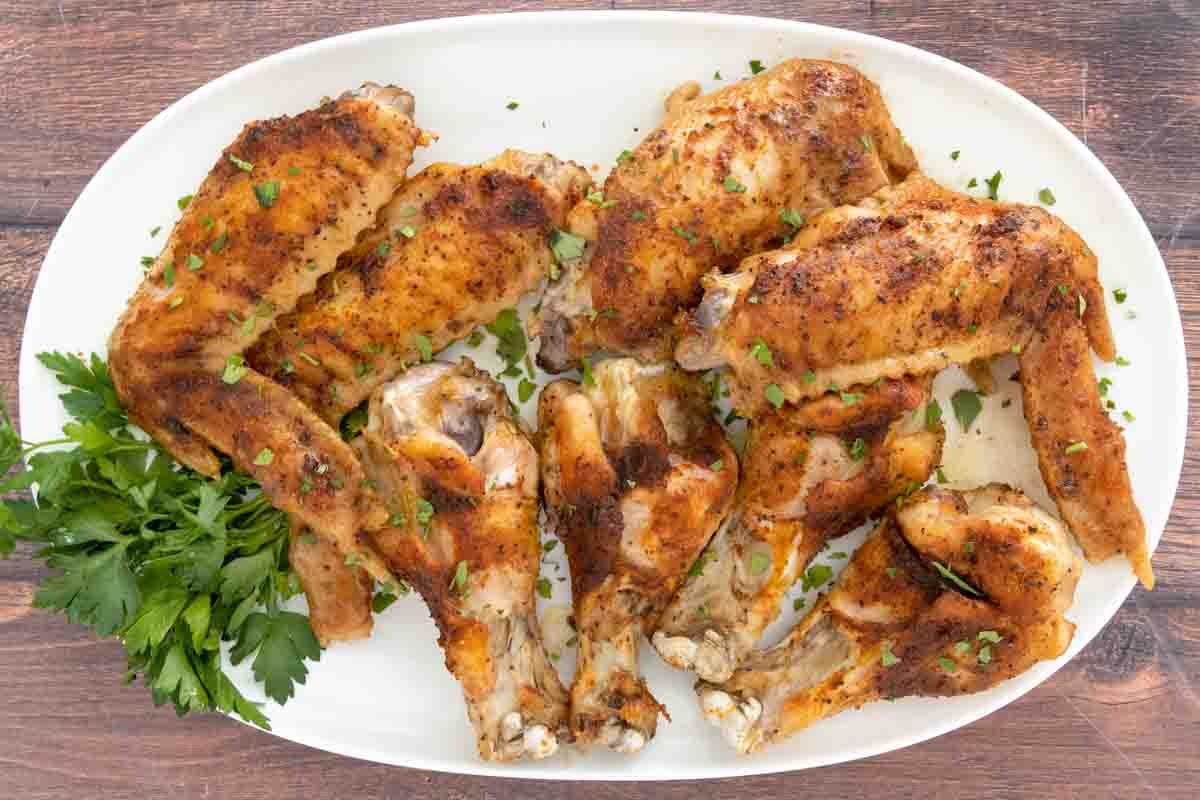 Oven Baked Turkey Wings | Chef Dennis