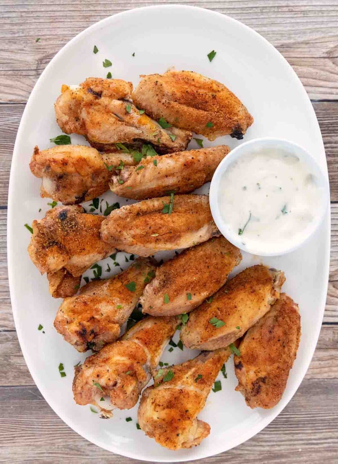 Crispy Baked Chicken Wings | Chef Dennis