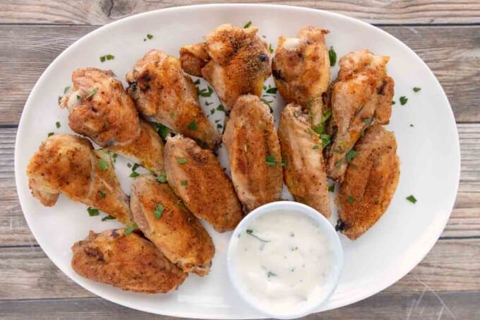 Crispy Baked Chicken Wings | Chef Dennis