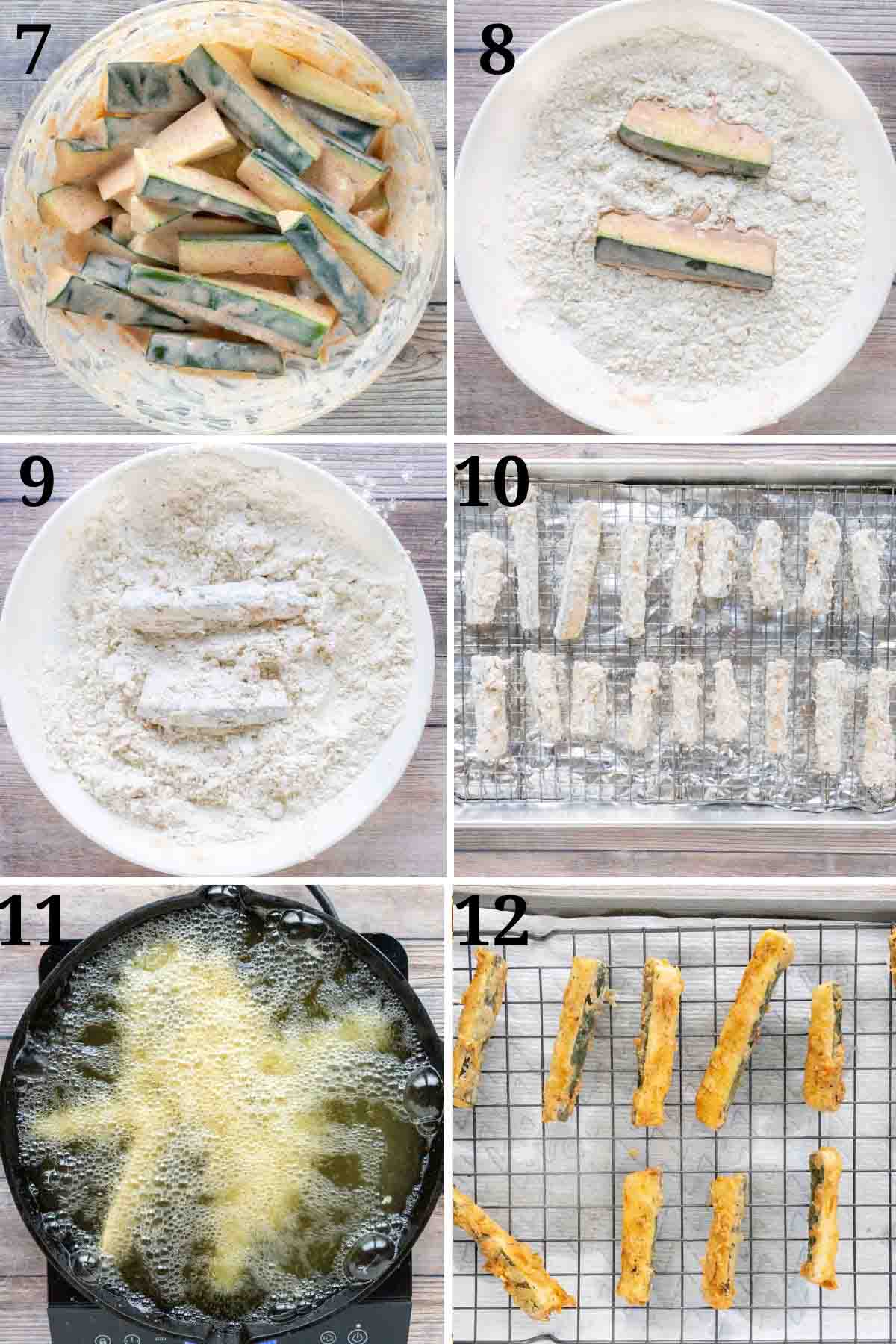 Collage showing how to finish the recipe.