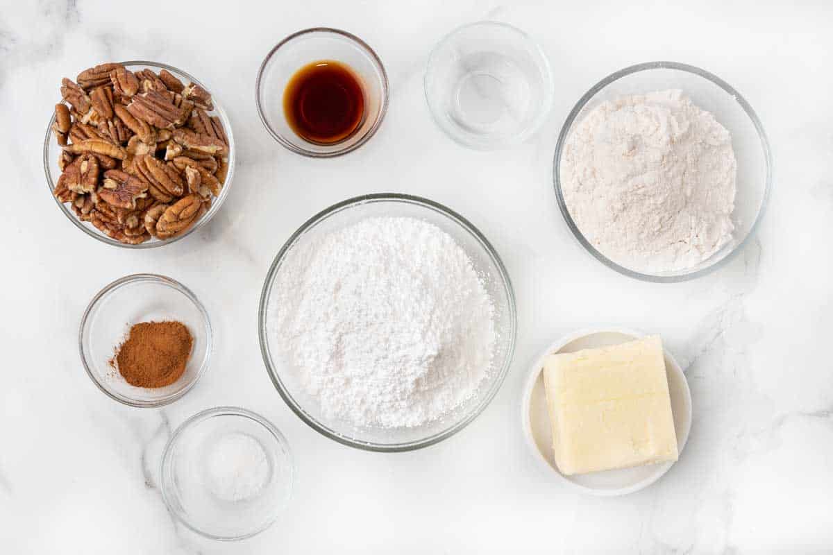 Ingredients to make the recipe.