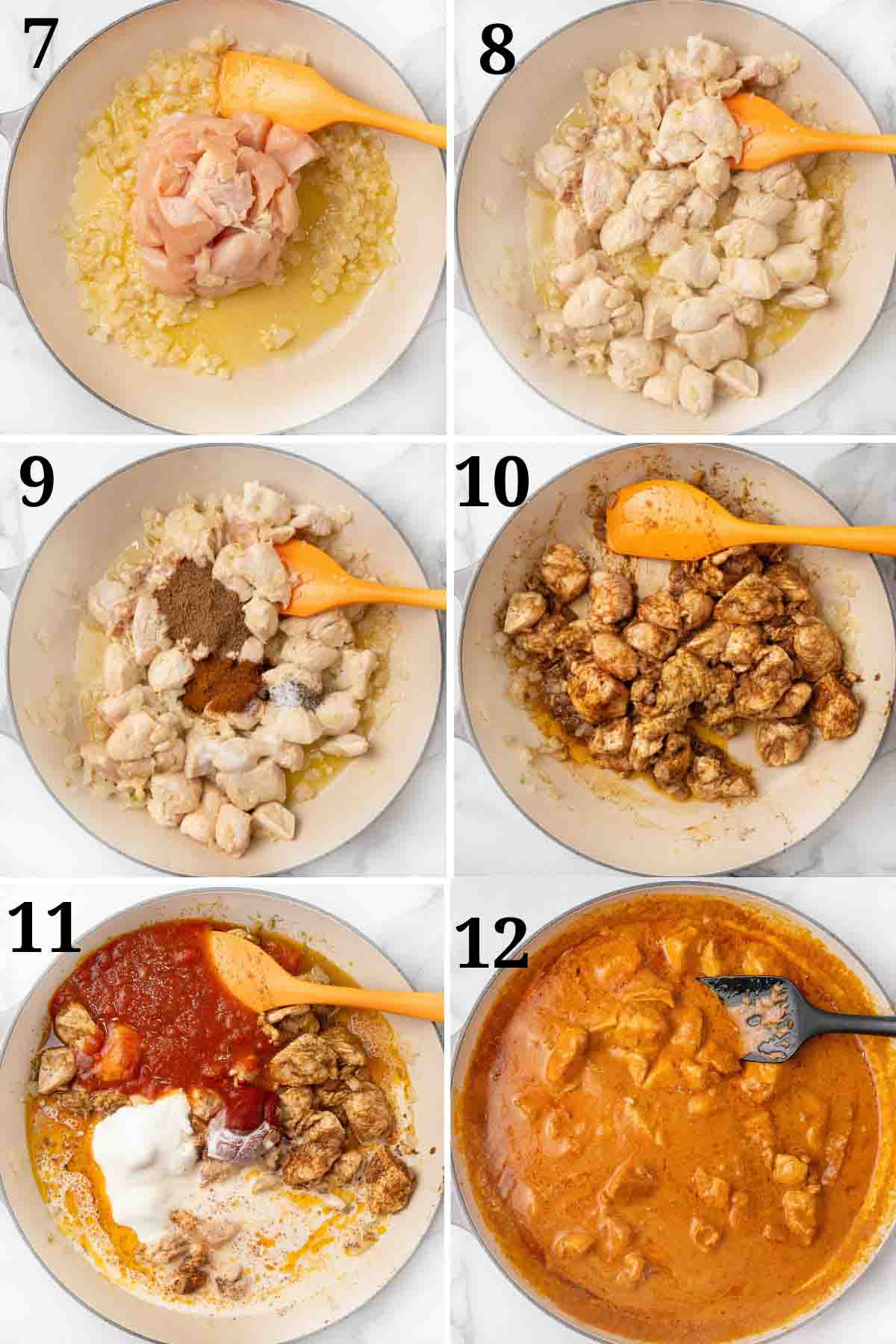 Collage showing how to finish the recipe.